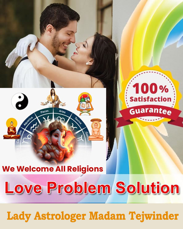 Lady Astrologer Madam Tejwinder +91-7696881545